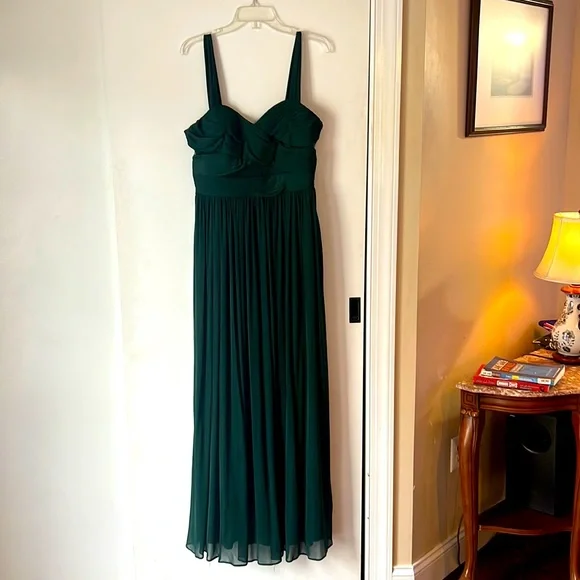 slim fit dress slacks Chic Scoop Greeen Glitter Tulle Cute Bow Back Homecoming Dress #MHL078 –  SELINADRESS main image 1